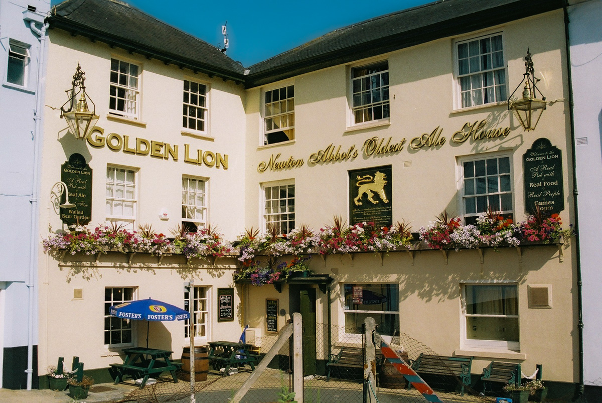 In 2005 I took my new camera out for a walk around Newton Abbot – and took pictures of pubs!